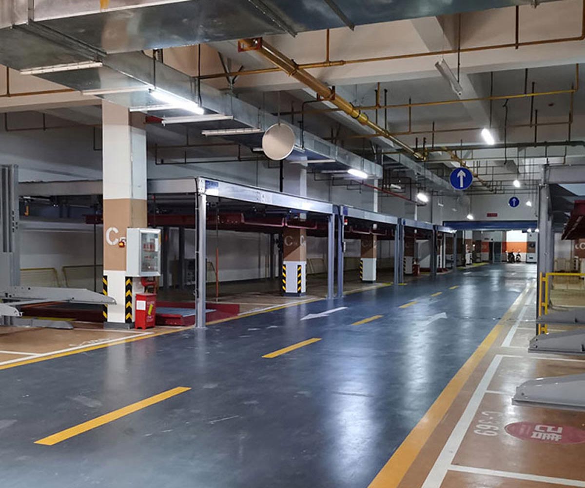 長(cháng)寧兩層PSH型停車(chē)設備短租