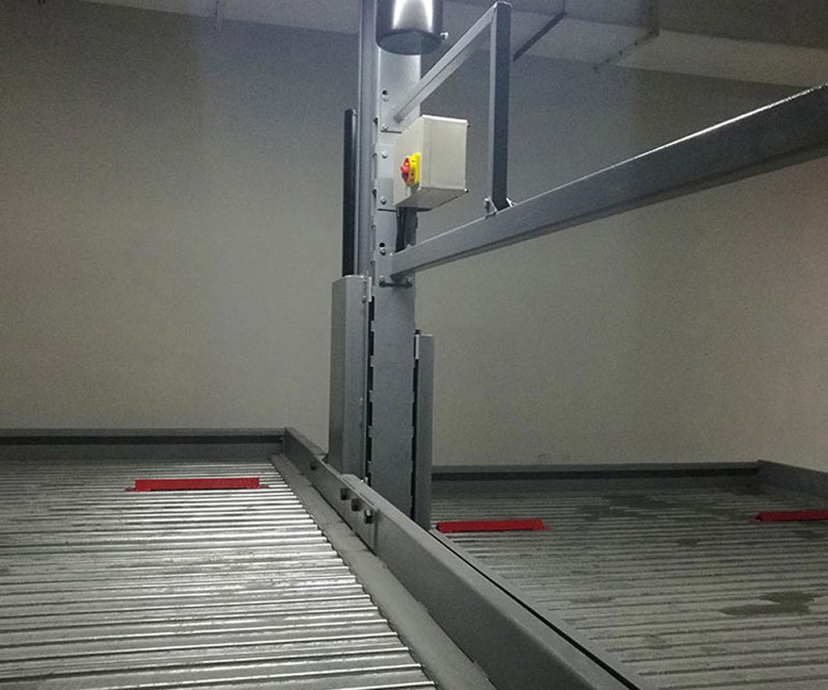 兩層機械停車(chē)設備短租
