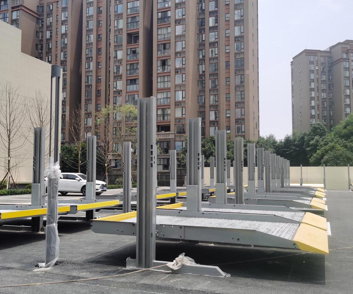 芒市雙柱升降式機械式立體車(chē)庫廠(chǎng)家