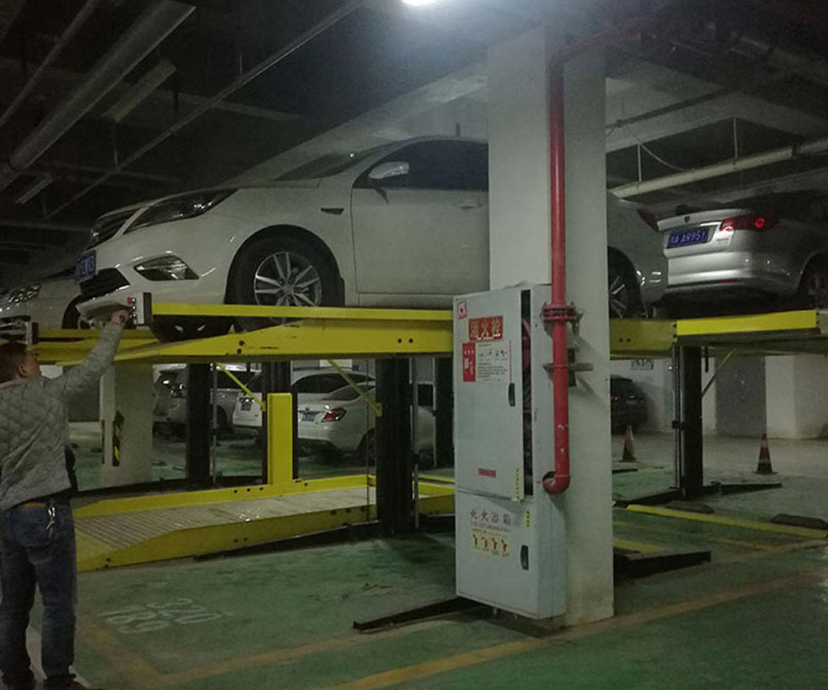 龍泉驛二層簡(jiǎn)易升降類(lèi)立體停車(chē)位安裝