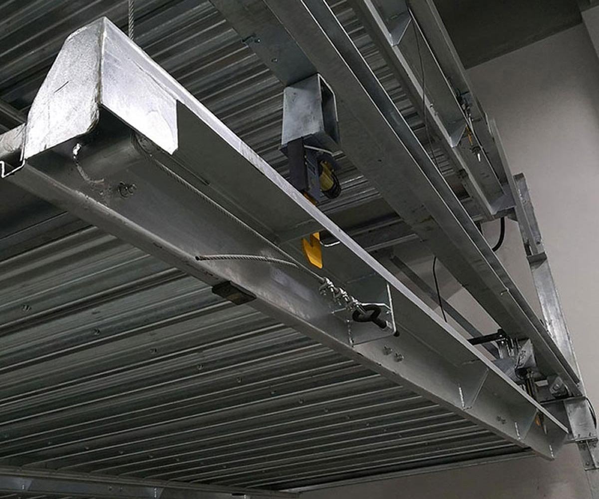 錦江雙層升降平移式機械式停車(chē)設備改造