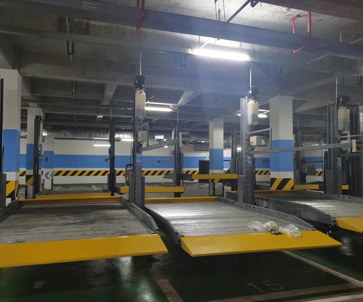 芒市兩柱式機械停車(chē)場(chǎng)