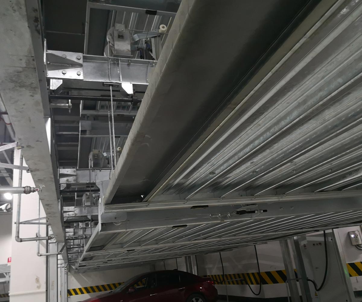 瀘西PSH2重列二層升降橫移機械式立體停車(chē)設備
