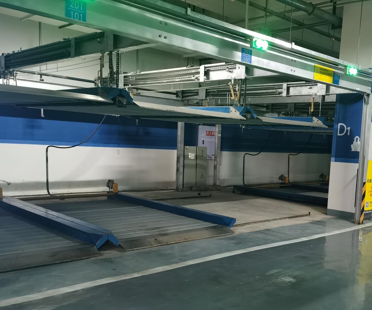 瀘西雙層PSH型停車(chē)立體車(chē)庫