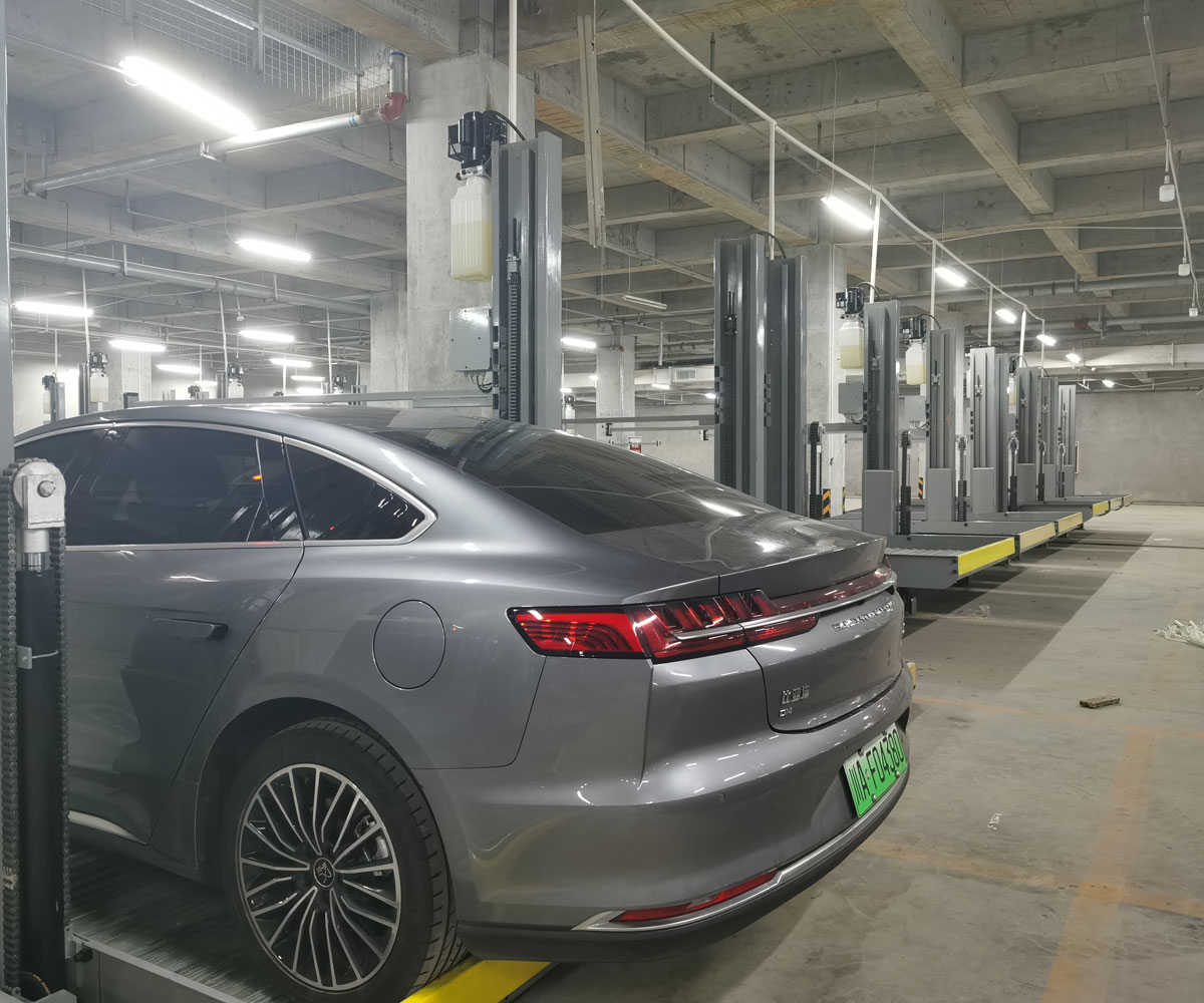 永平兩柱簡(jiǎn)易升降式立體車(chē)庫設備